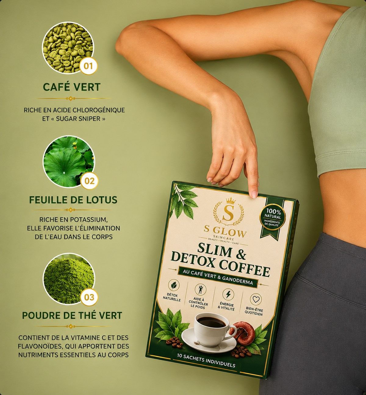 S Glow Slim Green Coffee