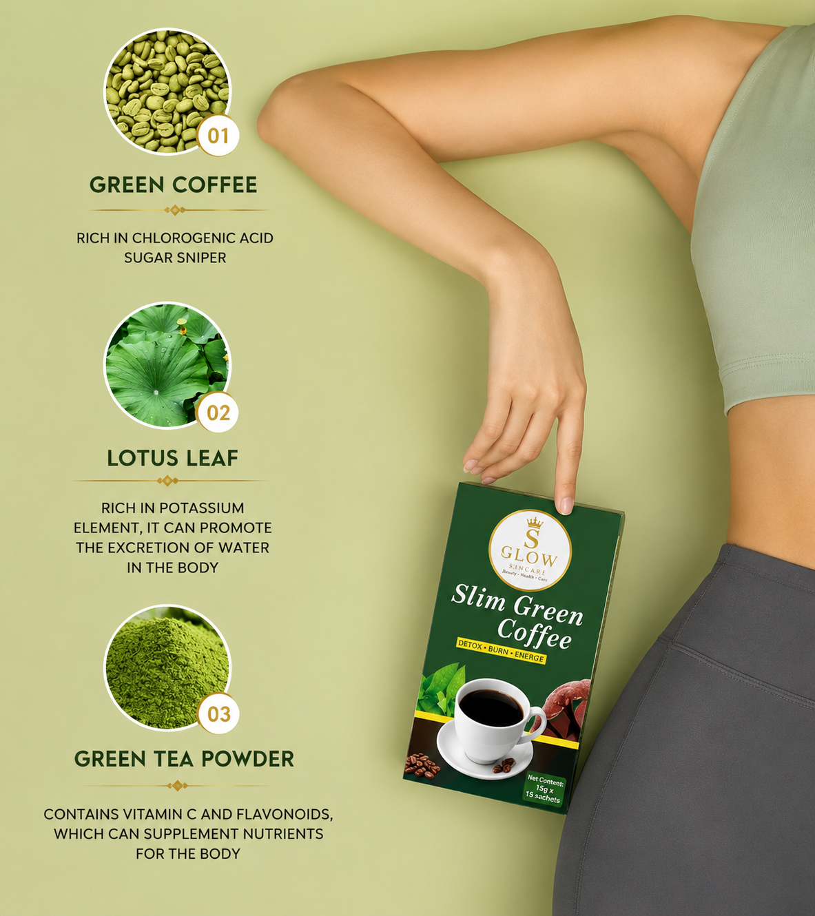 S Glow Slim Green Coffee