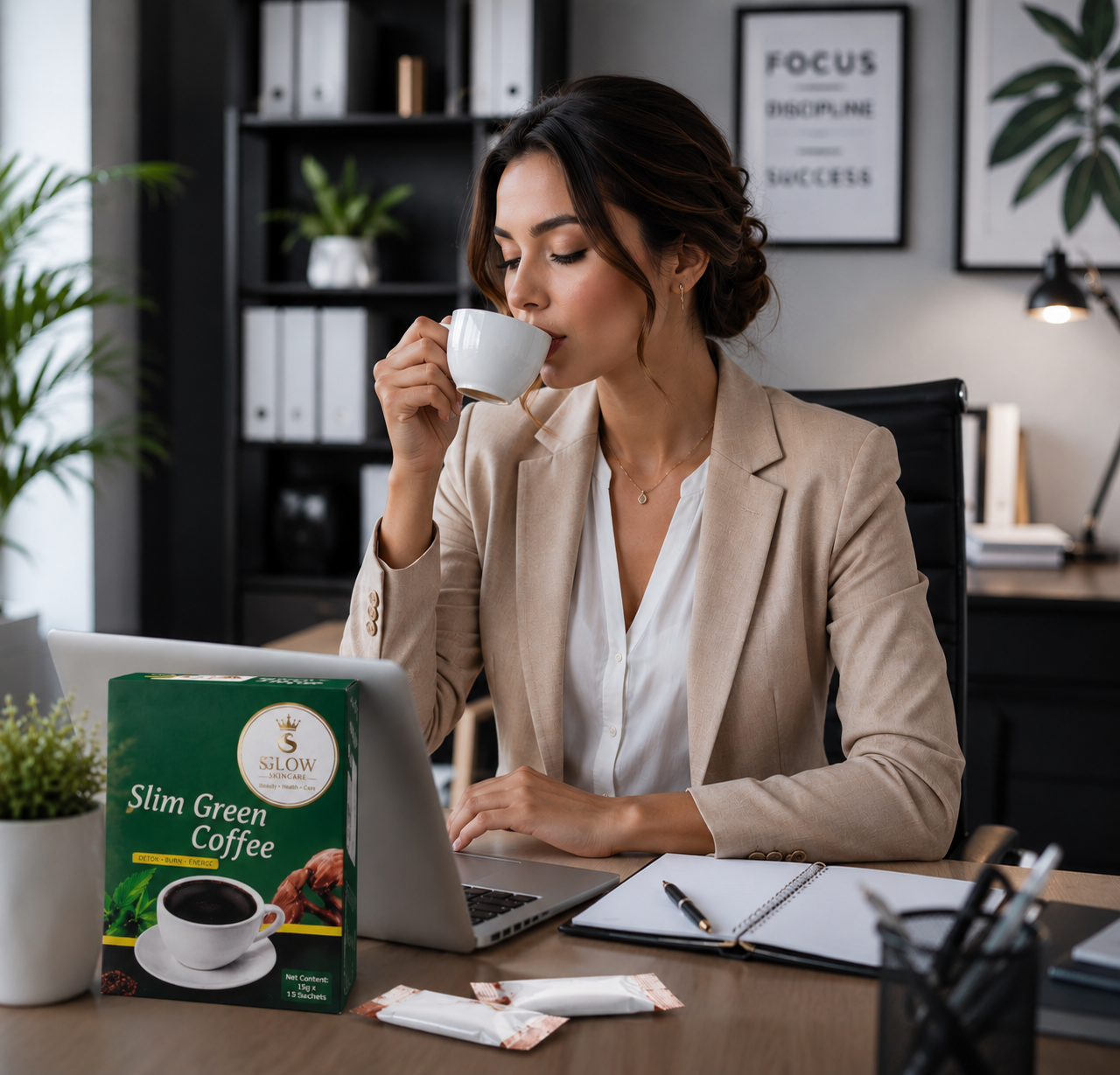 S Glow Slim Green Coffee
