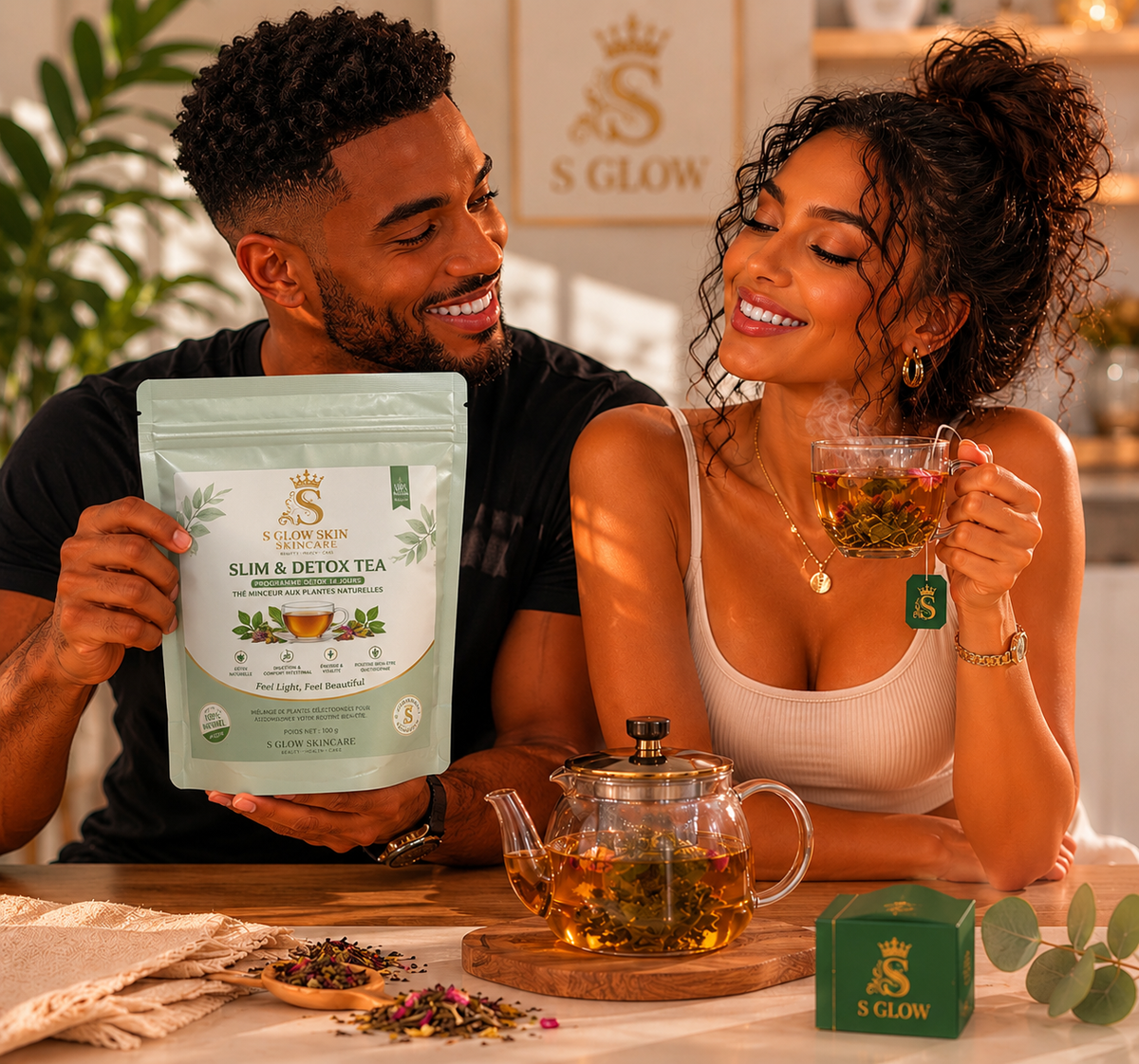 S Glow Slimming Tea